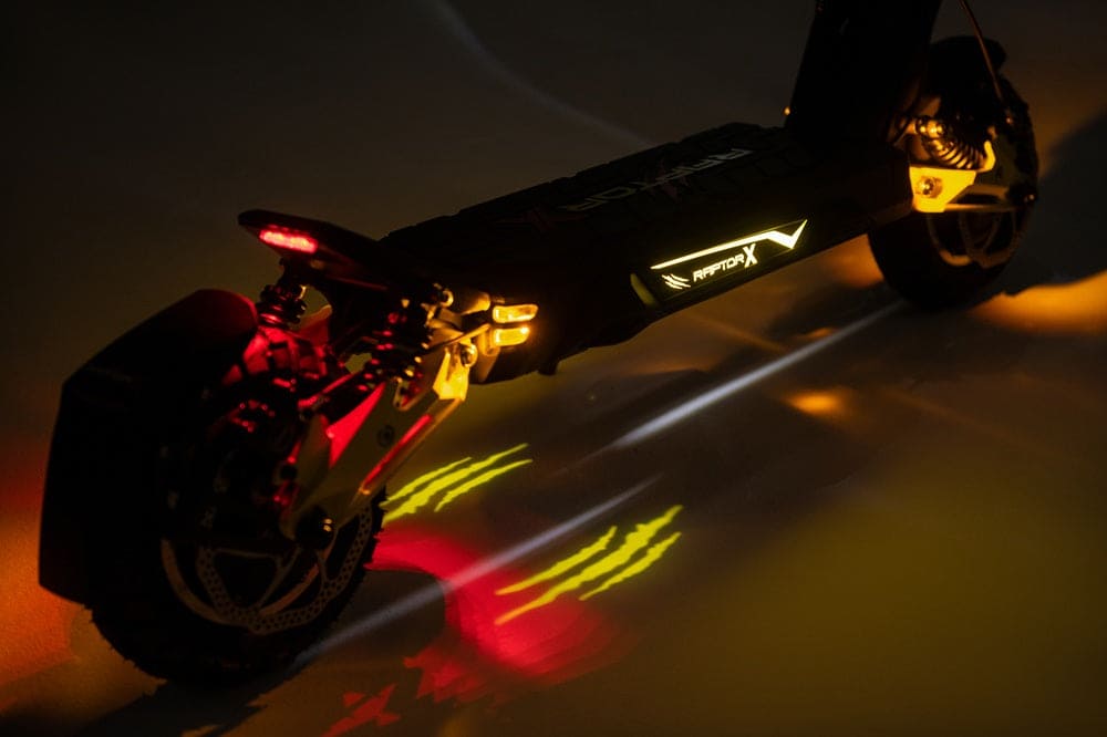 DRAGON RAPTOR X - DUAL 1200W MOTOR - ELECTRIC SCOOTER 2025